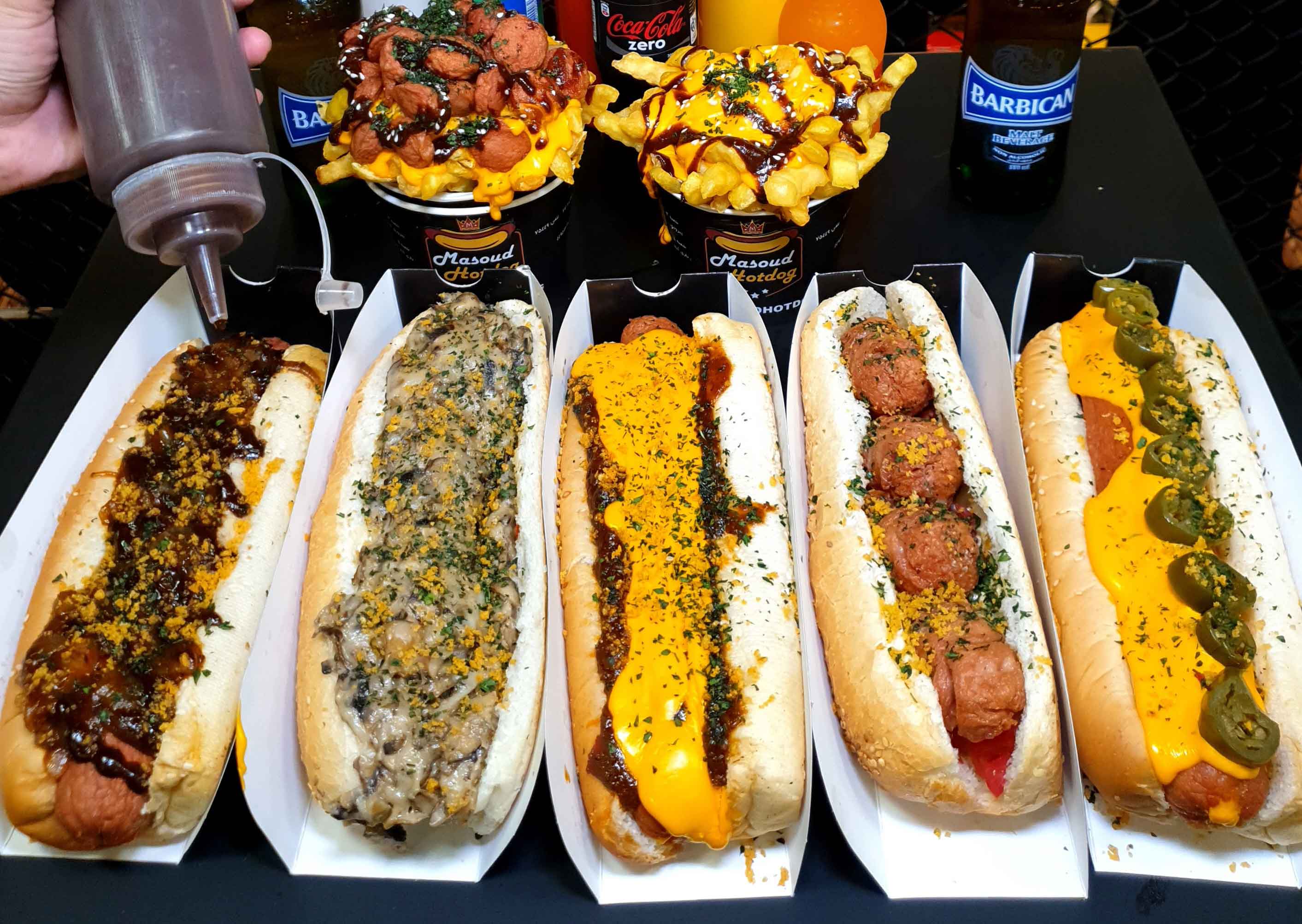 لیست شعب هات‌ داگ مسعود