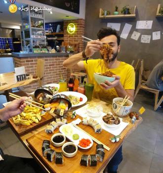 گزارش رستوران پیچ با غذاهای آسیای شرقی